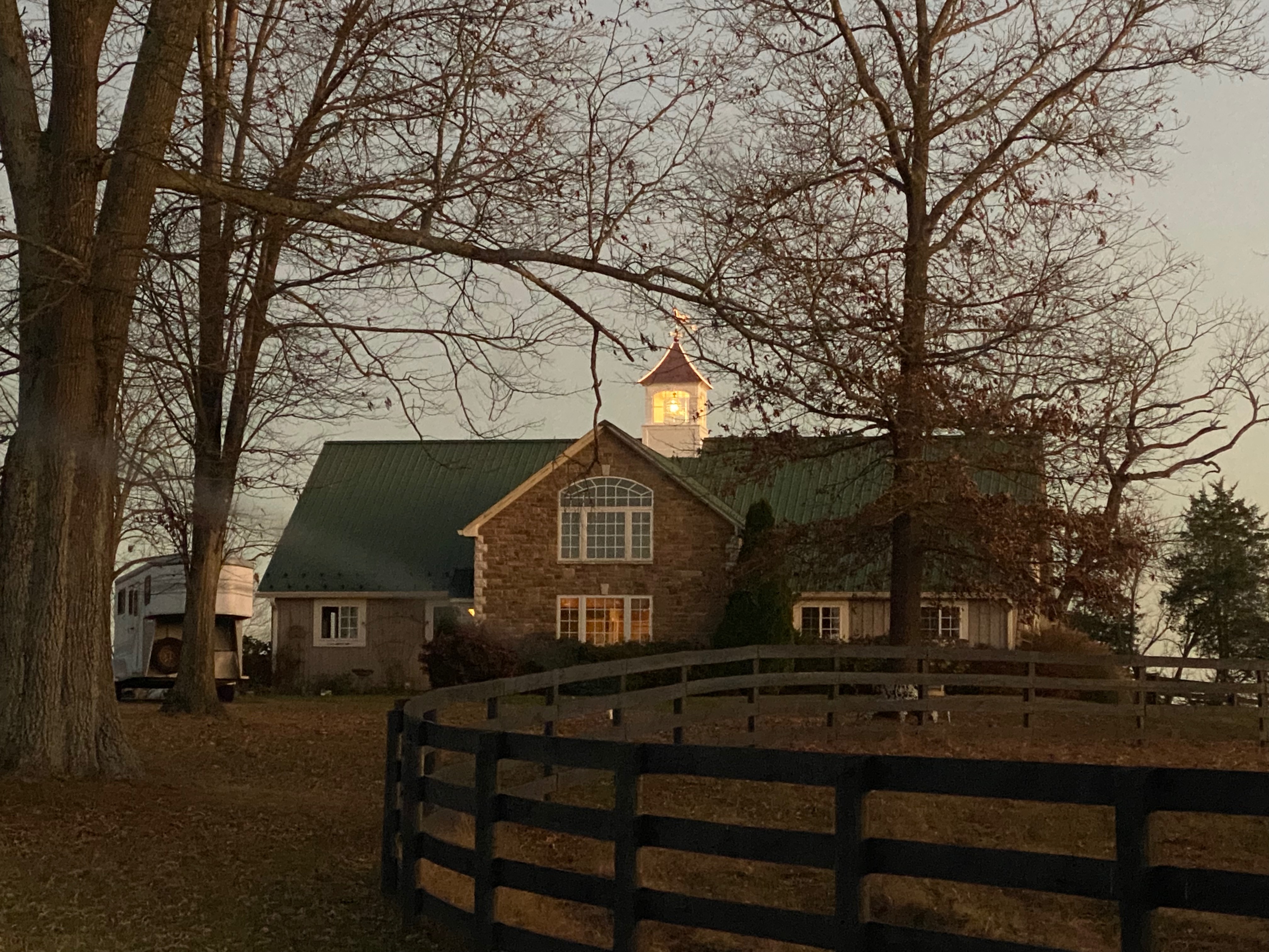 Barn Twilight